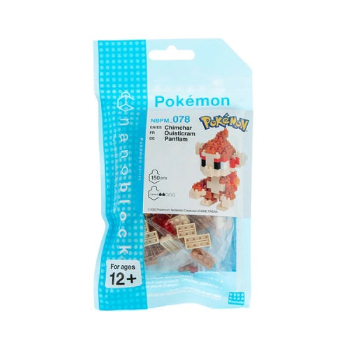Pokemon x Nanoblock  -  Chimchar (KAWADA NBPM078)