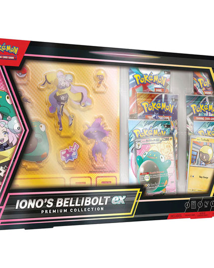 RELEASE 2ND MAY 2025: Pokemon TGG - Iono’s Bellibolt Ex Premium Collection