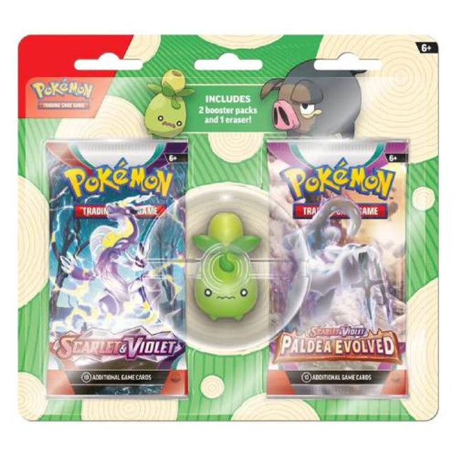 Pokemon TCG - Back to School Eraser Blister 2023 - Smoliv PREORDER 4th AUG