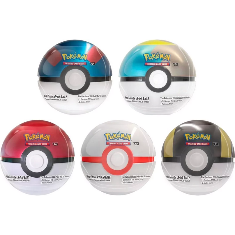 RELEASE 18th OCT 2024: Pokemon - Poke Ball Tin 2024 (RANDOM)