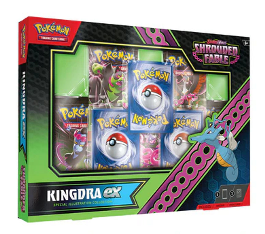 RELEASE 2nd AUGUST 2024: Pokemon TCG - Scarlet & Violet 6.5 Shrouded Fable - EX Special Collection Kingdra