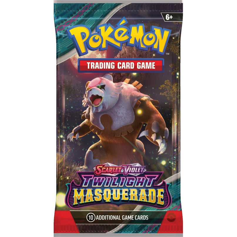 RELEASE 24th MAY 24: Pokemon TCG: Scarlet & Violet 6 - Twilight Masquerade Booster Pack