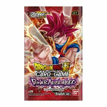 DragonBall Super Card Game - Power Absorbed - Zenkai Series Set 03 Single Booster Pack B20 (12 Cards)