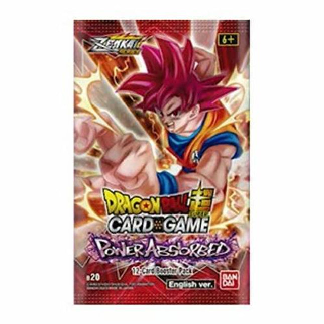 DragonBall Super Card Game - Power Absorbed - Zenkai Series Set 03 Booster B20 SINGLE