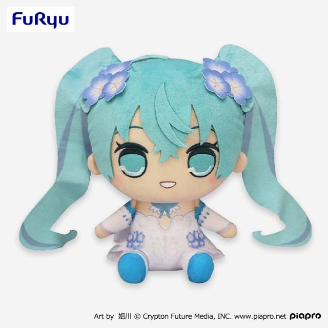 Hatsune Miku - Nemophila ver. Kyurumaru BIG Plush 29cm (FURYU)