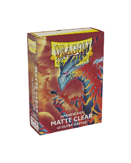 Dragon Shield Japanese Size Matte Clear Outer Sleeves - Clear Cosmere