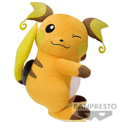 Pokemon - Raichu SUPER BIG Winking Plush (BANPRESTO)