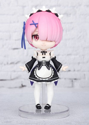 CLEARANCE Re:Zero - Ram - Starting Life in Another World 2nd Season Figuarts mini Action Figure 9 cm (BANDAI)