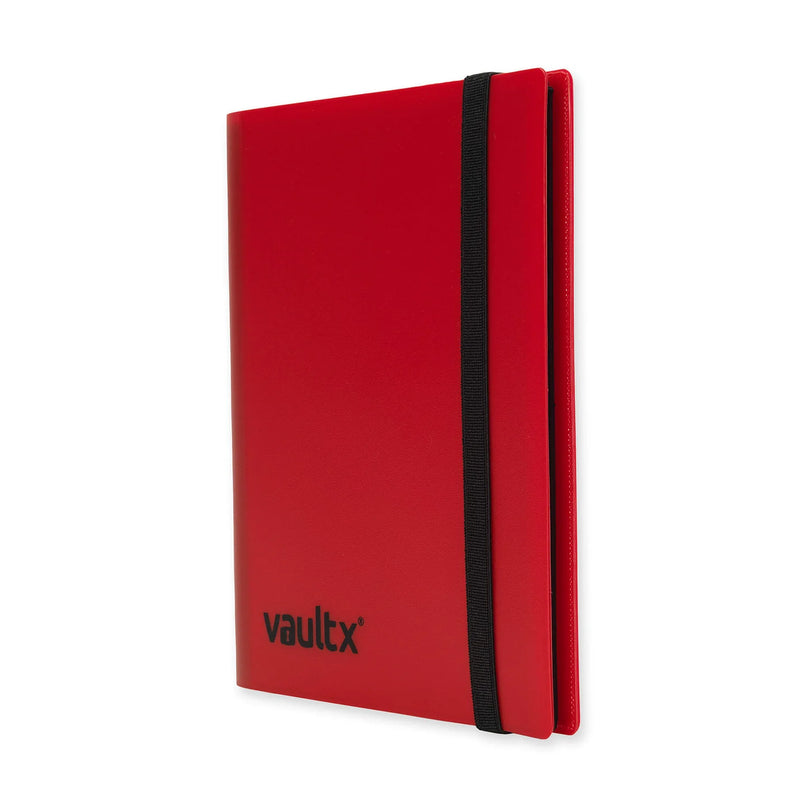 Vault X - Standard Strap 4 Pocket Binder - RED