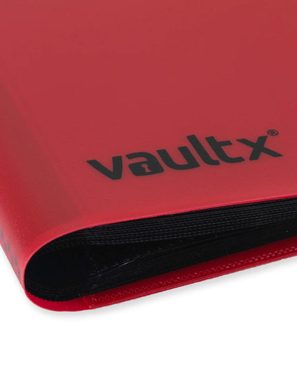 Vault X - Standard Strap 4 Pocket Binder - RED