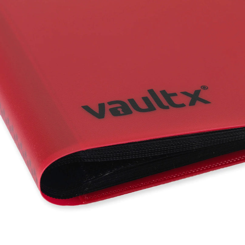 Vault X - Standard Strap 4 Pocket Binder - RED