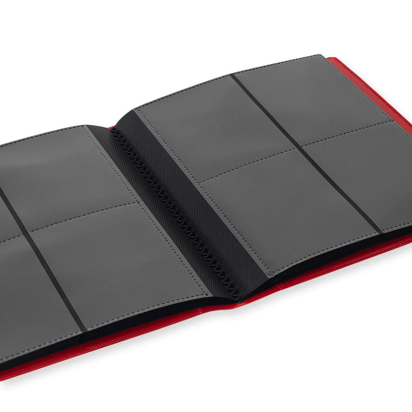 Vault X - Standard Strap 4 Pocket Binder - RED