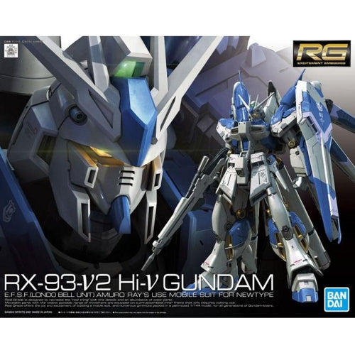 1/144 RG UC - RX-93Nu2 Hi-Nu Gundam - Gundam Model Kit (BANDAI)