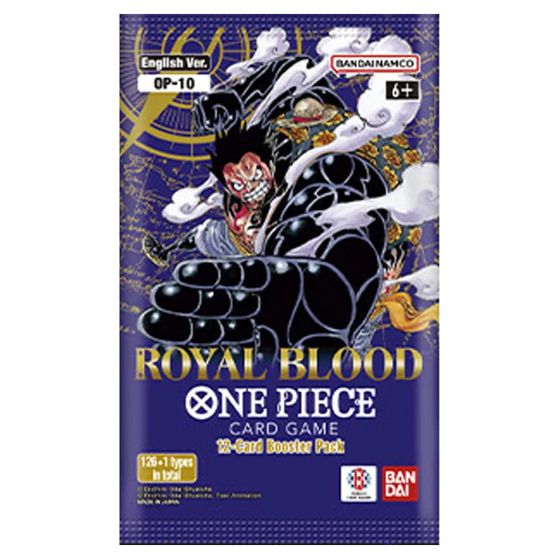 RELEASE 21st MARCH 2025: One Piece TCG -  Royal Blood (OP-10) Booster Pack SINGLE