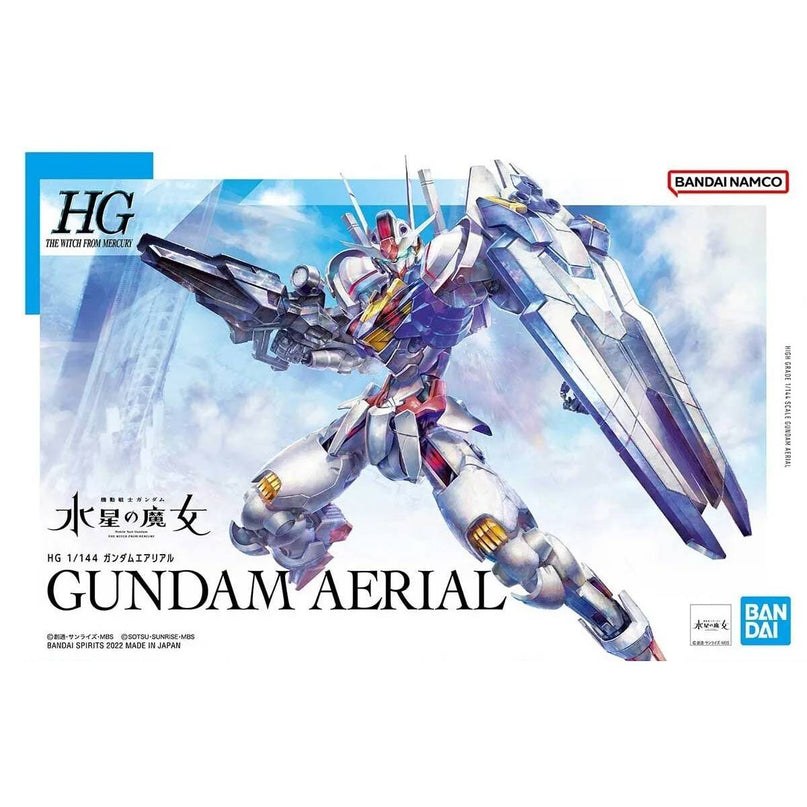 1/144 HG Aerial Gundam Model Kit - the Witch from Mercury (BANDAI)