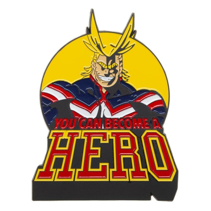 My Hero Academia - All Might 3' (7.5cm) X Large Lapel Pin (BIOWORLD)