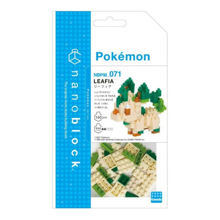 Pokemon x Nanoblock  -  Leafeon (KAWADA NBPM071)