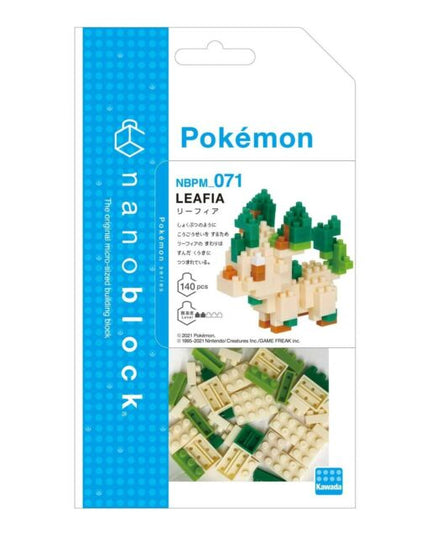 Pokemon x Nanoblock  -  Leafeon (KAWADA NBPM071)