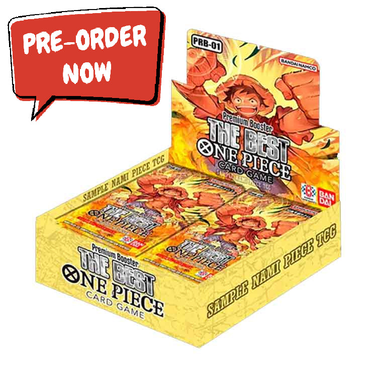 RELEASE 8th NOVEMBER 2024: One Piece TCG: Premium Booster Pack (PRB-01)