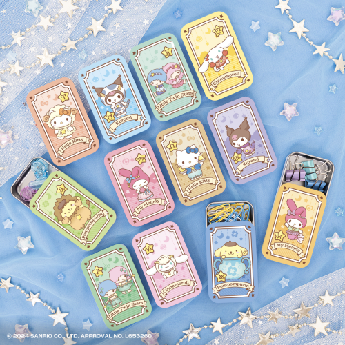 Sanrio Characters Slide Can - Constellations Edition with Ramune Candy (HEART)