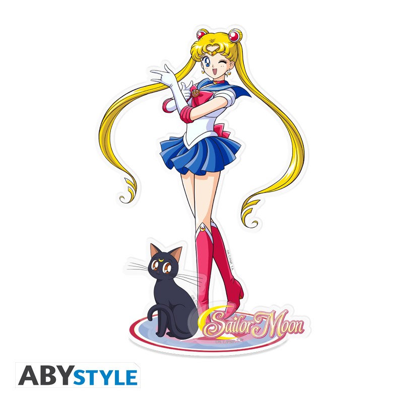 Sailor Moon - Sailor Moon & Luna - Acrylic Stand Figure (ABYSTYLE)