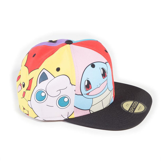 Pokemon -  Multi POP Art Snapback Cap (SB844820POK)