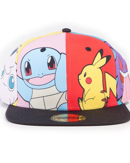 Pokemon -  Multi POP Art Snapback Cap (SB844820POK) - TokyoToys.com