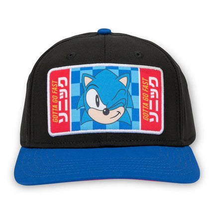 Sonic the Hedgehog - Kanji Patch Sonic SnapBack Cap (BIOWORLDSBM06YESEG)