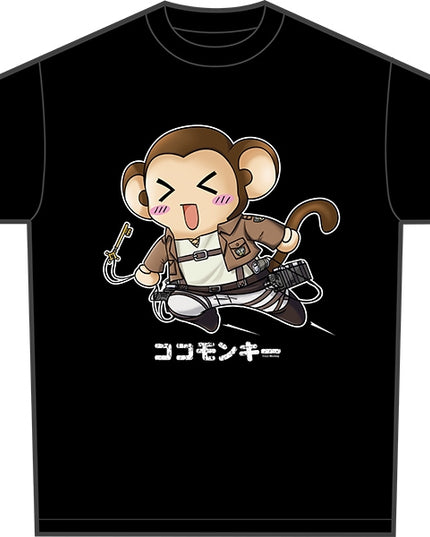 TokyoToys Exclusive Fashion - 'Scout Coco' T-Shirt (Attack on Titan Cosplay Coco Monkey)