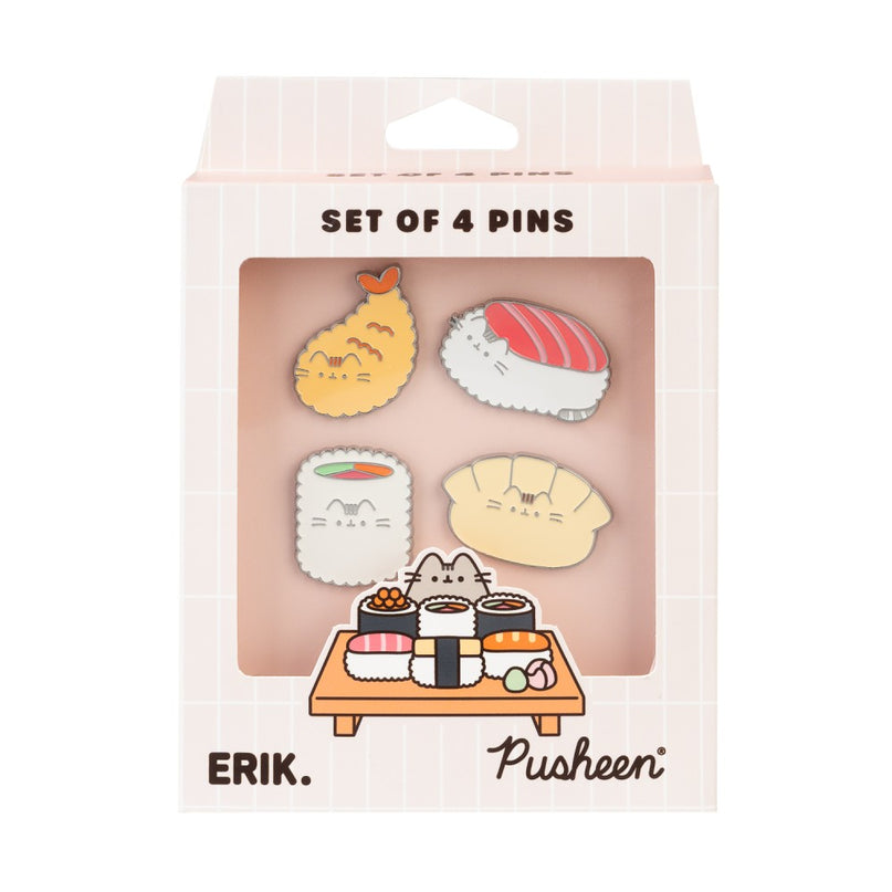 Pusheen  - Sushi Pins 4 Set (ERIK)