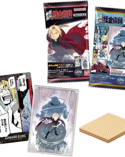 Fullmetal Alchemist - Collectors Card and Caramel Wafer (BANDAI)