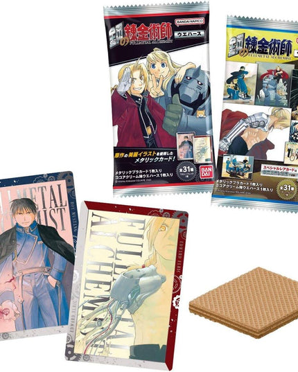 Fullmetal Alchemist - Chocolate Wafer and Card Vol 1 (BANDAI)