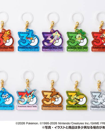 Pokemon - Poke Charm 30th Anniversary Logo (TAKARA TOMY ARTS)
