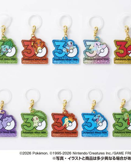Pokemon - Poke Charm 30th Anniversary Logo (TAKARA TOMY ARTS)