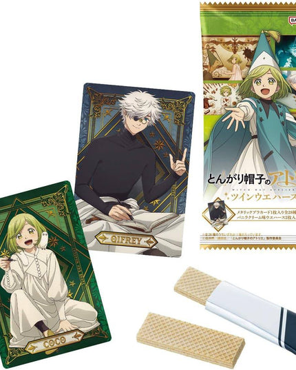 Witch Hat Atelier: Collectable Card & Vanilla Twin Wafers (BANDAI)