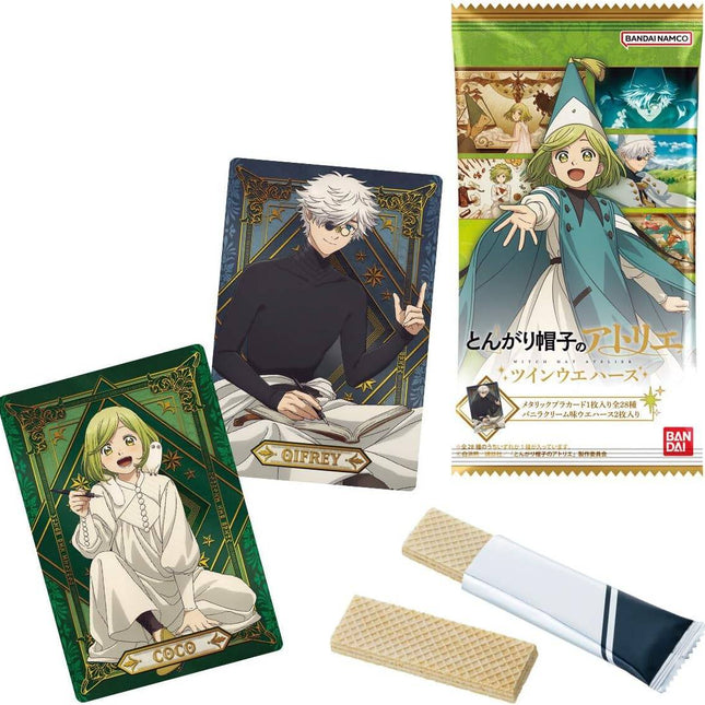 Witch Hat Atelier: Collectable Card & Vanilla Twin Wafers (BANDAI)