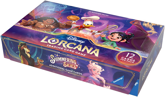 RELEASE 23rd AUG: Disney Lorcana TCG Shimmering Skies Set 5 - 24 Booster Pack Box