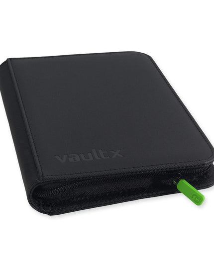 Vault X  - Exo-Tech Zip Binder 4 Pocket - BLACK