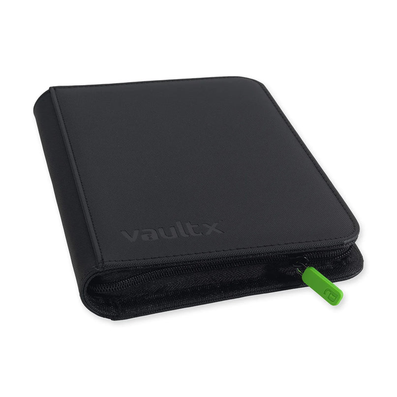 Vault X  - Exo-Tech Zip Binder 4 Pocket - BLACK