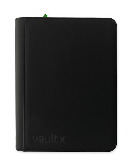 Vault X - Exo-Tech Zip Binder 16 Pocket - BLACK