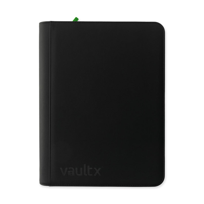 Vault X - Exo-Tech Zip Binder 16 Pocket - BLACK