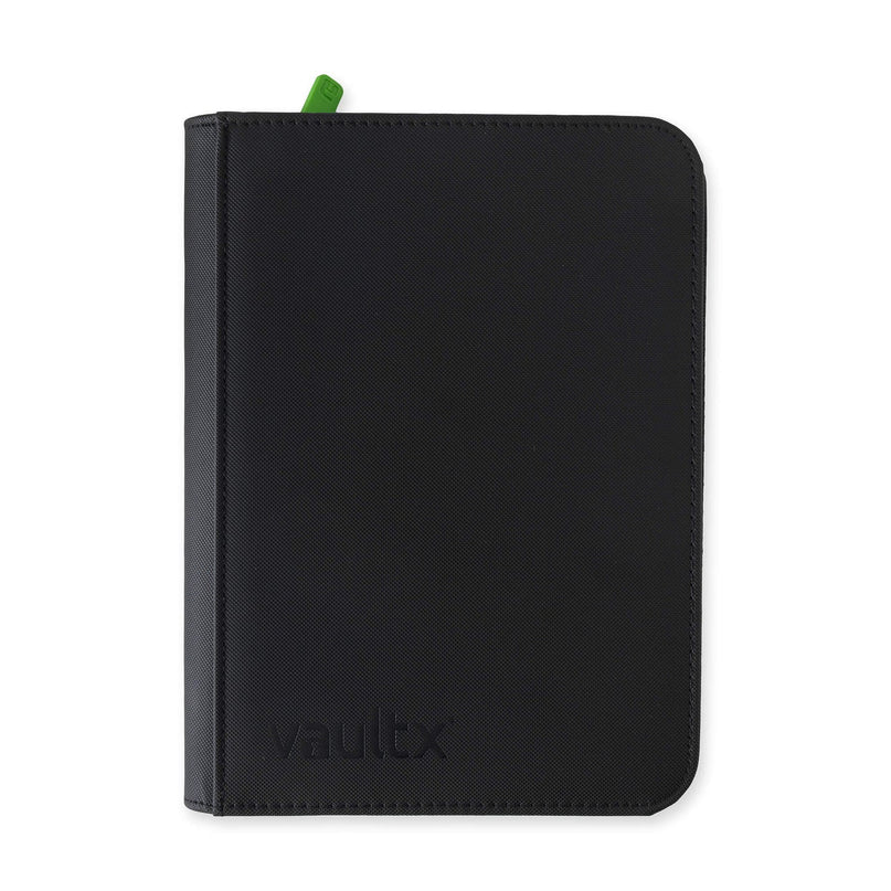 Vault X  - Exo-Tech Zip Binder 4 Pocket - BLACK