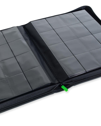 Vault X - Exo-Tech Zip Binder 16 Pocket - BLACK