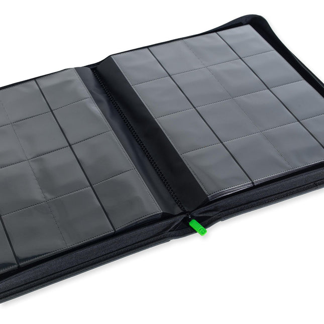Vault X - Exo-Tech Zip Binder 16 Pocket - BLACK