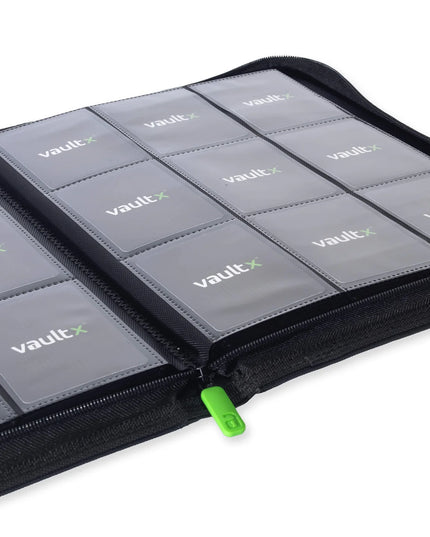 Vault X  - Exo-Tech Zip Binder 9 Pocket - BLACK