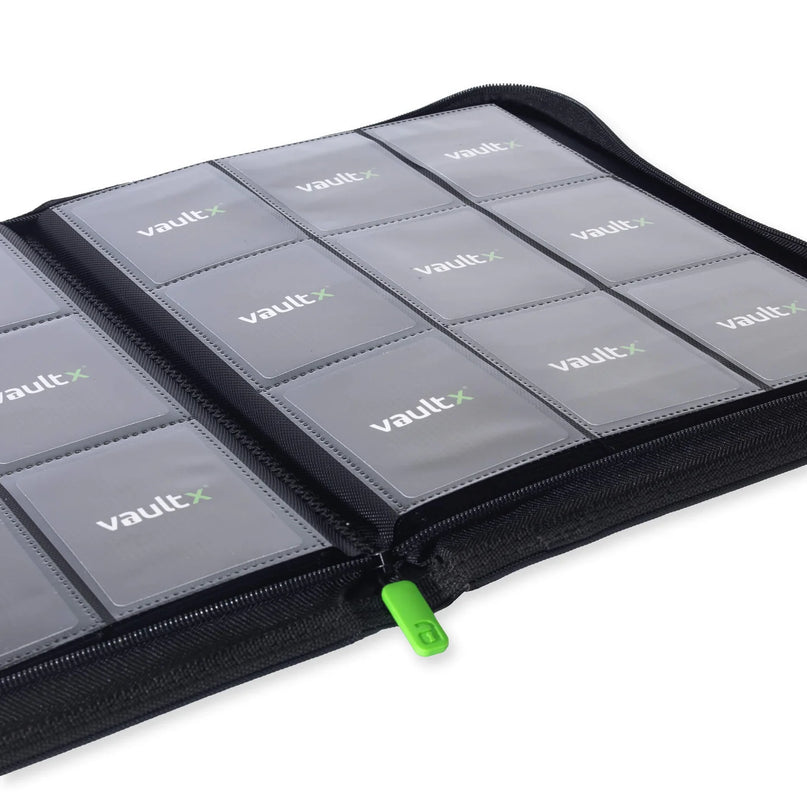 Vault X  - Exo-Tech Zip Binder 9 Pocket - BLACK