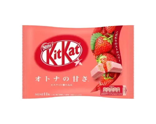 KitKat strawberry Mini single (Nestle)