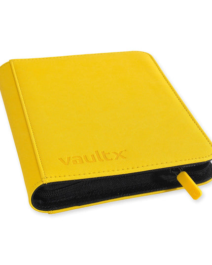 Vault X  - Exo-Tech Zip Binder 4 Pocket - YELLOW