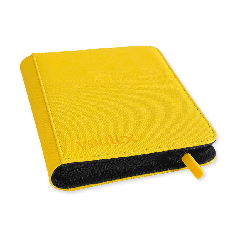 Vault X  - Exo-Tech Zip Binder 4 Pocket - YELLOW