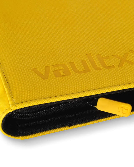 Vault X  - Exo-Tech Zip Binder 9 Pocket - YELLOW